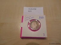 Munt louis philippe - afbeelding 2 van  2