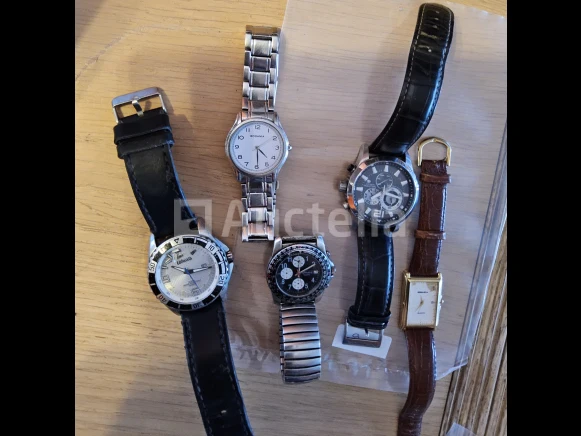 Munten, horloges, postzegels