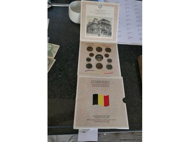 Munten in setje - afbeelding 1 van  1