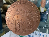 Munt/medaille op voetje - afbeelding 2 van  2