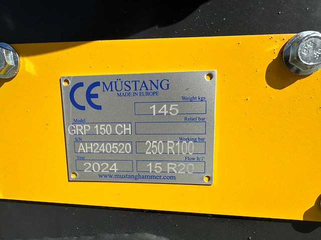 Mustang - 2024 - grp150ch - sorteergrijper - afbeelding 9 van  9