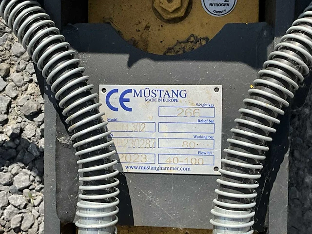 Mustang hydraulische sloopschieter cw10 - 2023 - afbeelding 2 van  4