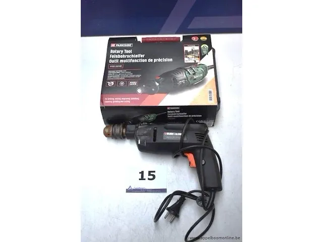 Mutitool parkside pfbs 160 b2 plus boormachine black&decker bd163v - afbeelding 1 van  2