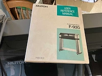 Mutoh f-920 plotter - afbeelding 6 van  11