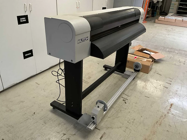 Mutoh vj-130e solvent printer + accessoires - afbeelding 12 van  13