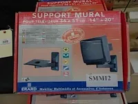 Muurbeugel voor monitor of tv scherm van 36 tot 51cm - afbeelding 1 van  1