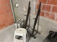 Muursteunen baddings + 2x trapladder - afbeelding 2 van  2
