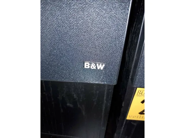 Muziek boxen b&w. 2 stuks - afbeelding 3 van  4
