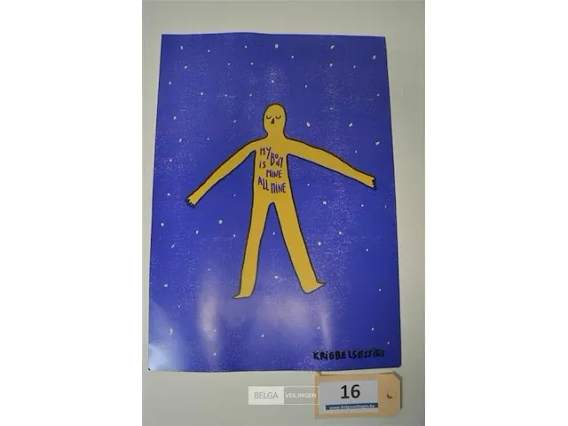 "my body is mine" kriebelsessies - afbeelding 1 van  4