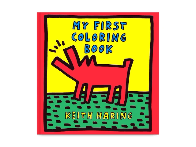 My first coloring book keith haring - afbeelding 1 van  1