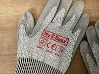My-t-gear 170829 werkhandschoen zilver (144x) - afbeelding 3 van  3