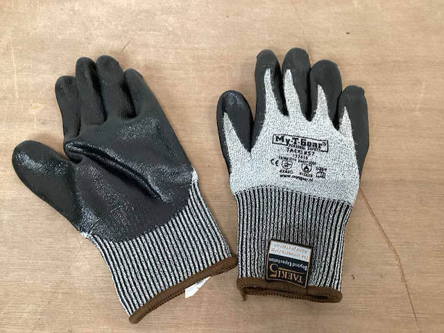 My-t-gear taeki5 werkhandschoen zwart (37x) - afbeelding 2 van  4