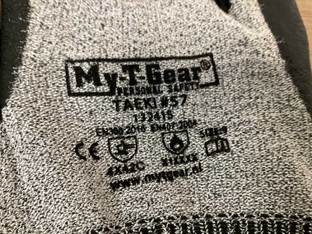 My-t-gear taeki5 werkhandschoen zwart (37x) - afbeelding 4 van  4