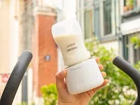 Mybambini's bottle warmer pro™ - draagbare baby flessenwarmer voor onderweg - wit - geschikt voor avent philips, chicco & dodie - afbeelding 3 van  9