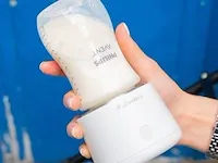 Mybambini's bottle warmer pro™ - draagbare baby flessenwarmer voor onderweg - wit - geschikt voor avent philips, chicco & dodie - afbeelding 4 van  9