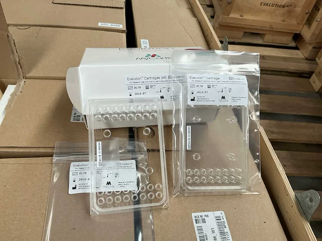 Mycartis evalution cartridges partij analysetrays - afbeelding 2 van  5