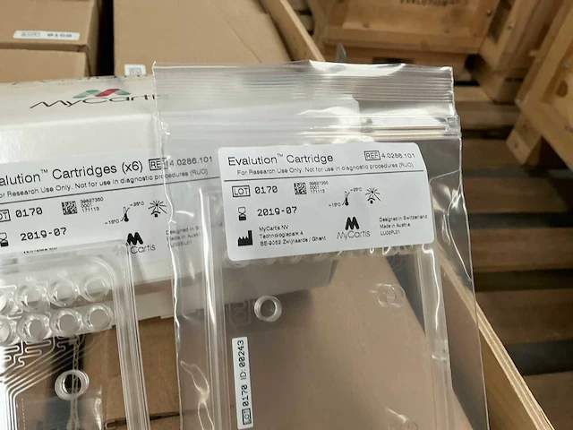 Mycartis evalution cartridges partij analysetrays - afbeelding 3 van  5