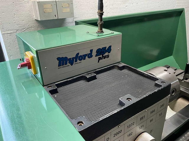 Myford 254 plus metalen draaibank - afbeelding 9 van  14