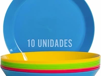 Mypicompany harde plastic borden (10 stuks) - afbeelding 1 van  2