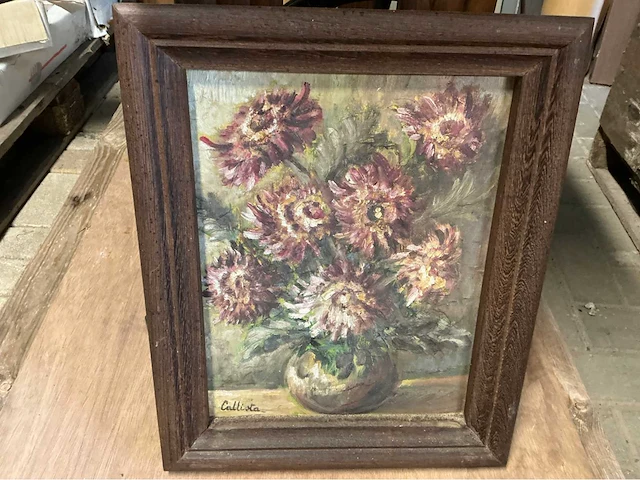 Naaimachine en schilderij - afbeelding 3 van  5