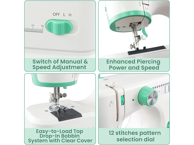 Naaimachine fhsm-520 - afbeelding 4 van  4