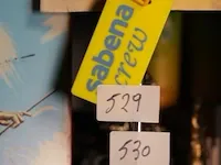 Naamplaatjes in kunststof ex sabena - afbeelding 1 van  1