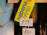 Naamplaatjes in kunststof ex sabena - afbeelding 1 van  1