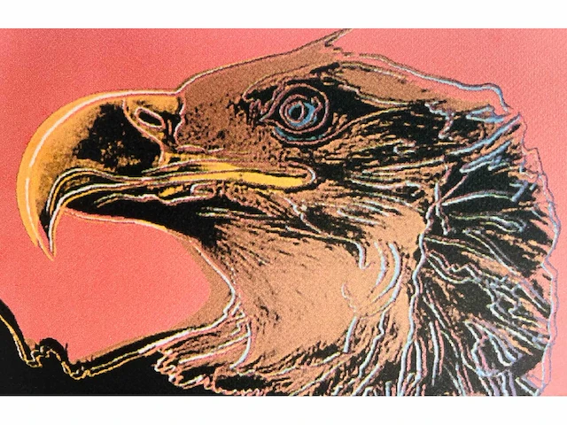 (naar) andy warhol - bald eagle - offset - afbeelding 1 van  7
