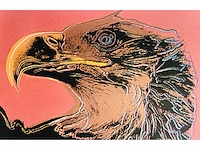 (naar) andy warhol - bald eagle - offset - afbeelding 1 van  7