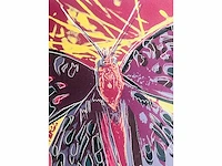(naar) andy warhol - butterfly - offset - afbeelding 5 van  10