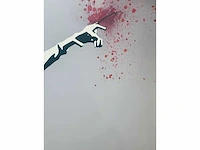 (naar) banksy - flower thrower - kleurenprint op canvas - afbeelding 7 van  7