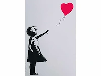 (naar) banksy - girl with balloon - print - afbeelding 1 van  7