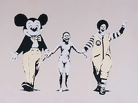(naar) banksy - napalm - print - afbeelding 1 van  4