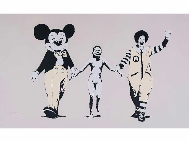 (naar) banksy - napalm - print - afbeelding 2 van  4