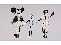 (naar) banksy - napalm - print - afbeelding 2 van  4
