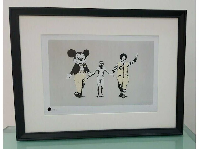 (naar) banksy - napalm - print - afbeelding 4 van  4