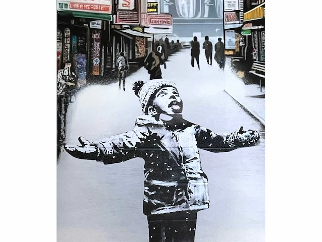 (naar) banksy - @new york - afbeelding 2 van  4