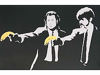 (naar) banksy - pulp fiction - afbeelding 1 van  4