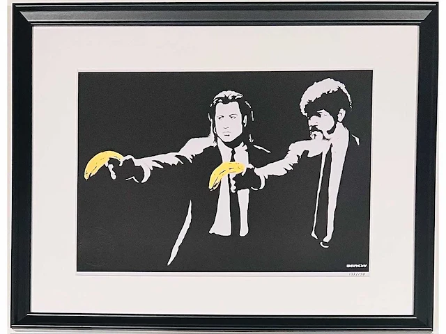 (naar) banksy - pulp fiction - afbeelding 4 van  4