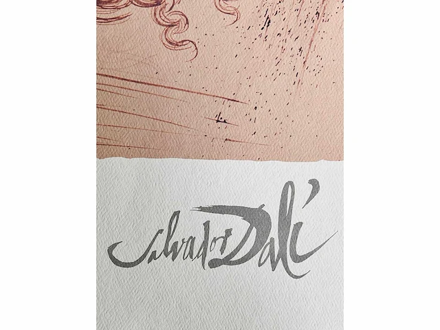 (naar) salvador dali - soft madonna - litho - afbeelding 4 van  4