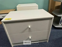 Nachtkastje met 2 lades - afbeelding 1 van  2