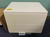 Nachtkastje met 2 lades - afbeelding 1 van  2