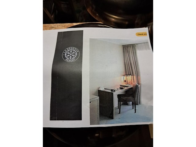 Nachtlampen uit resort le reserve knokke 2 stuks werkend - afbeelding 1 van  4