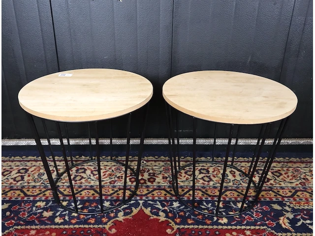 Nachttafel (x2) - afbeelding 1 van  3