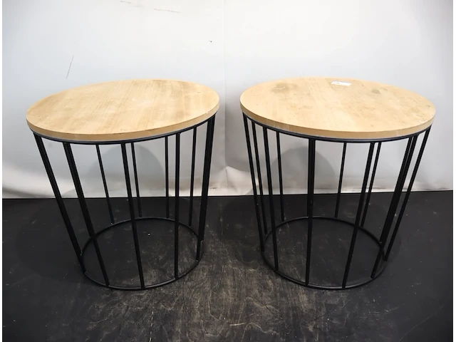 Nachttafel (x2) - afbeelding 1 van  5
