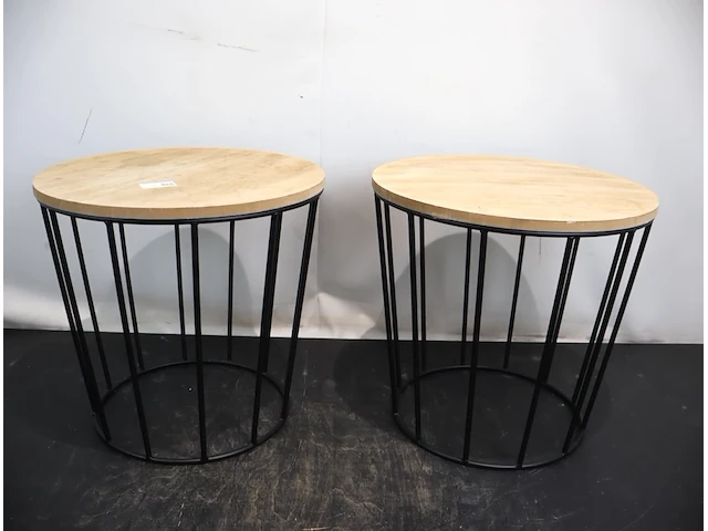 Nachttafel (x2) - afbeelding 1 van  5