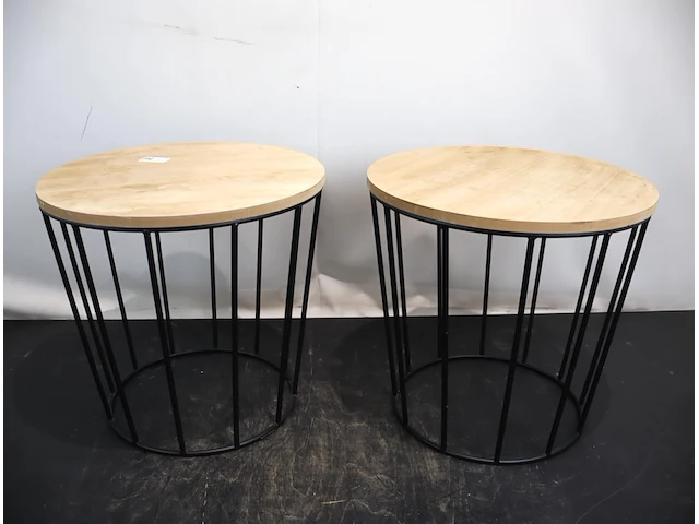 Nachttafel (x2) - afbeelding 1 van  5