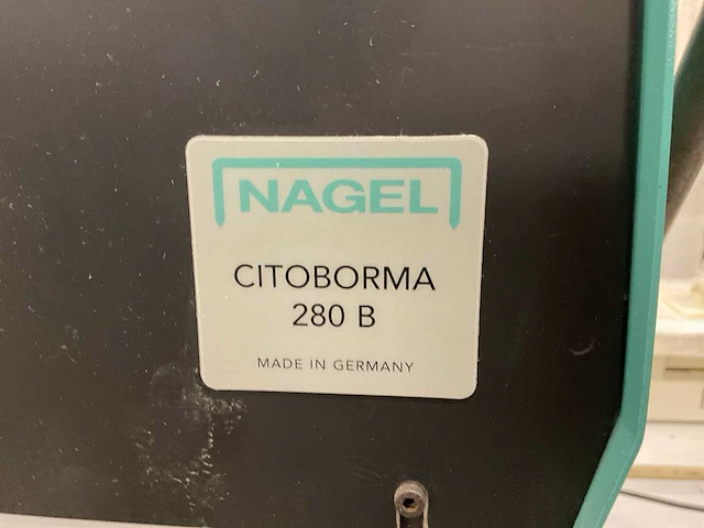 Nagel citoborma 280b papierboormachine - afbeelding 7 van  8