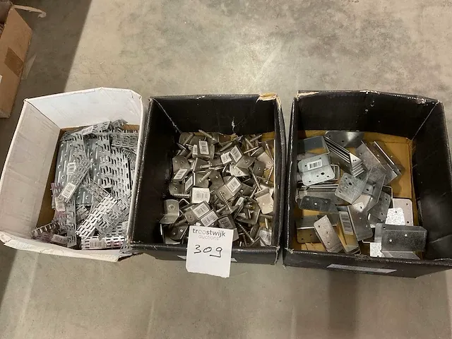 Nagelplaten; inox hoekverbinders; balkdragers - afbeelding 1 van  4