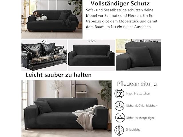 Nakihouse bankovertrek (4-zits) - afbeelding 2 van  4